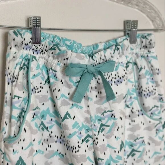 Van Winkle & Co Portuguese Flannel 2-Piece Apline Scenery Pajama Set Size XS - Picture 11 of 13